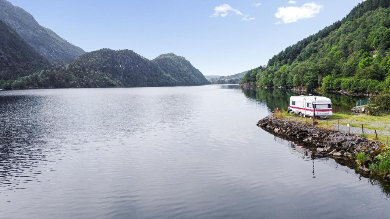 Grimen Camping Берген Экстерьер фото